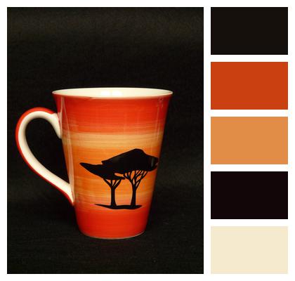 Tree Cup Coffee Pot Image